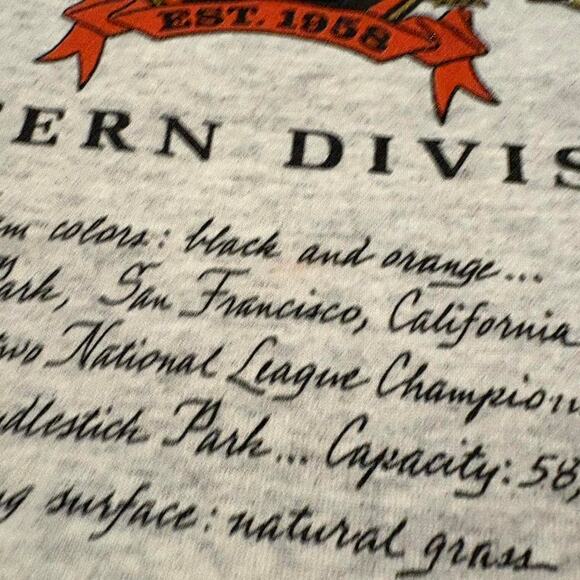 Vintage 1990s san fransisco giants - Picture 4 of 5